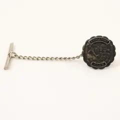 Vintage Yonkers New York Educators Club Sterling Silver Tie Tack