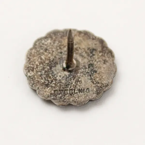 Vintage Yonkers New York Educators Club Sterling Silver Tie Tack