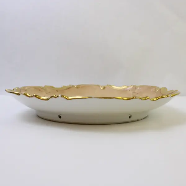 Antique Limoges Coronet Hand Painted Cavalier Plate 10" Le Pic Signed