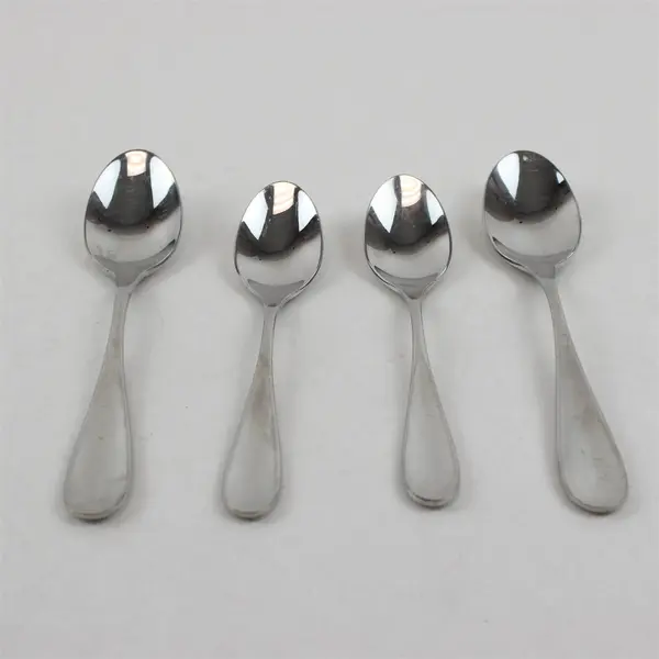 Lot Of 4 Dansk Vantage (Stainless) Pattern Flatware 2 Soup Spoons & 2 Teaspoons