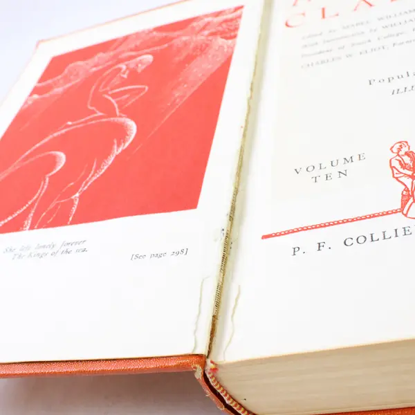 The Young Folks' Shelf of Books Volume 10 The Junior Classics 1957 Hardcover