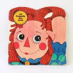 Vintage The Raggedy Ann Book by Janet Fulton 1969 PB A Golden Shape Picture Book