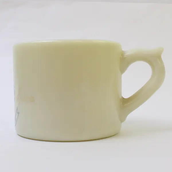 Vintage Early American Old Spice Hilton Milk Glass Shave Mug Shulton Clifton NJ