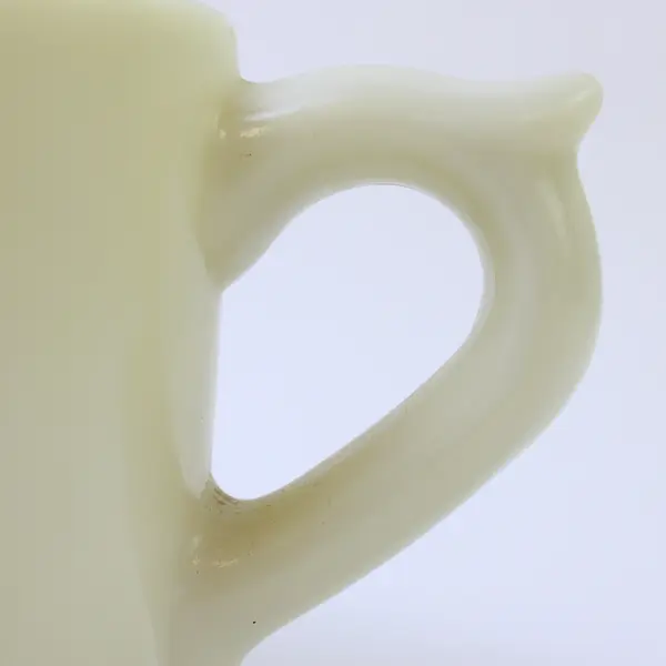 Vintage Early American Old Spice Hilton Milk Glass Shave Mug Shulton Clifton NJ