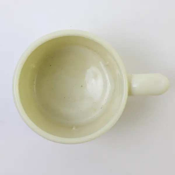 Vintage Early American Old Spice Hilton Milk Glass Shave Mug Shulton Clifton NJ