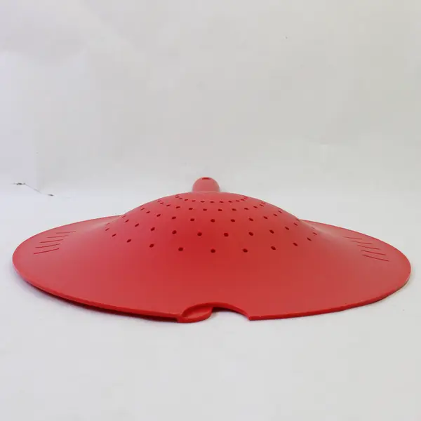Tupperware Red Plastic 2 Piece Double Colander Strainer Drainer 2.8 L Capacity