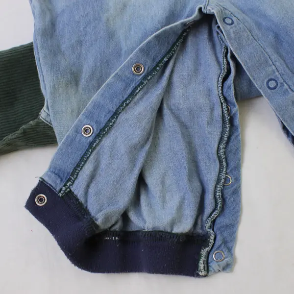 Vintage Little Arizona Jean Co. Denim Coveralls Baby's Size 18 Mo