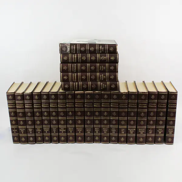 Vintage 1964 Encyclopedia Britannica Complete 24 Volume Set