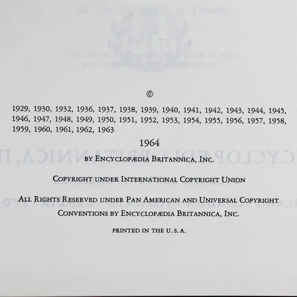 Vintage 1964 Encyclopedia Britannica Complete 24 Volume Set