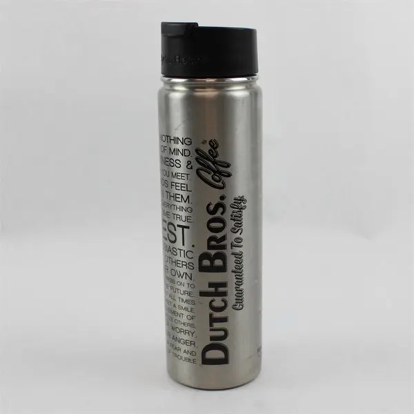 Hydro Flask Dutch Bros Stainless Steel Vacuum Insulated Tumbler 22 Oz 10.5" Tall