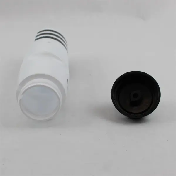 Adidas White/Black Refillable Plastic Sports Stadium Water Bottle 26 Oz 11" Tall