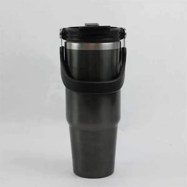 Cummins Olive Green Stainless Steel Insulated 2-In-1 Travel Mug 30 Oz 9.5" Tall