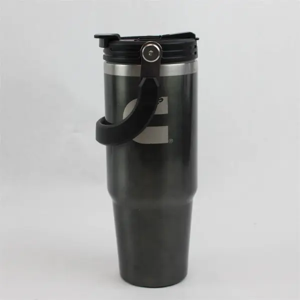 Cummins Olive Green Stainless Steel Insulated 2-In-1 Travel Mug 30 Oz 9.5" Tall