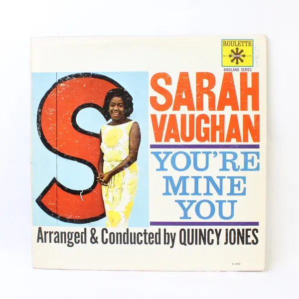 Sarah Vaughan You're Mine You 12" Vinyl Record