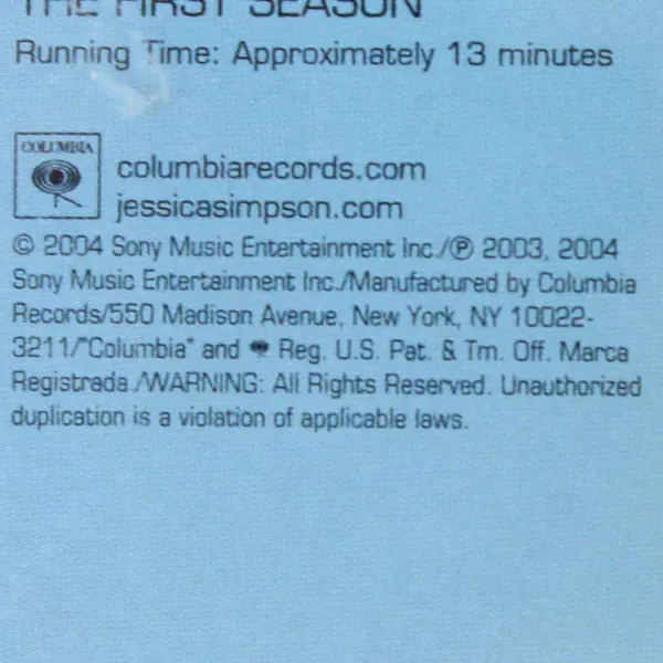 In This Skin CD w/Bonus Tracks & DVD, Jessica Simpson 2004 #CK92005. 