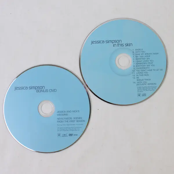 In This Skin CD w/Bonus Tracks & DVD, Jessica Simpson 2004 #CK92005. 