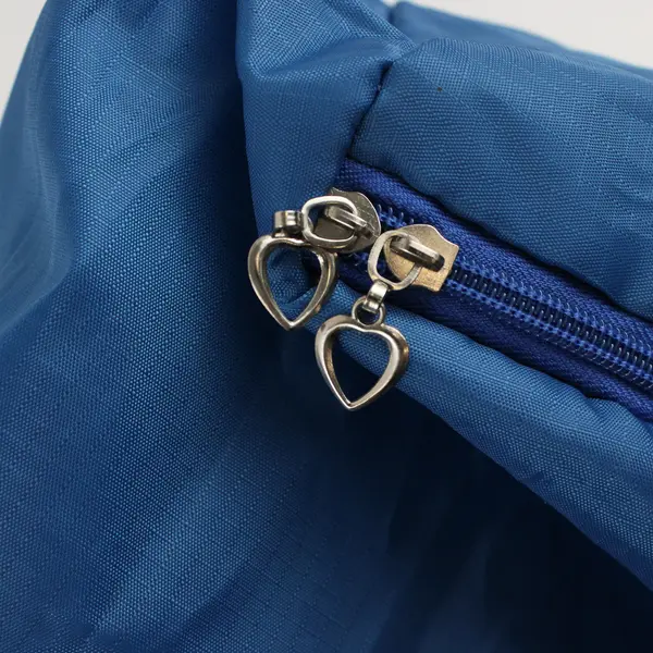 Lot of 5 Blue Blanket Quilt Organizer Storage Bags 15" x 22" x 7"