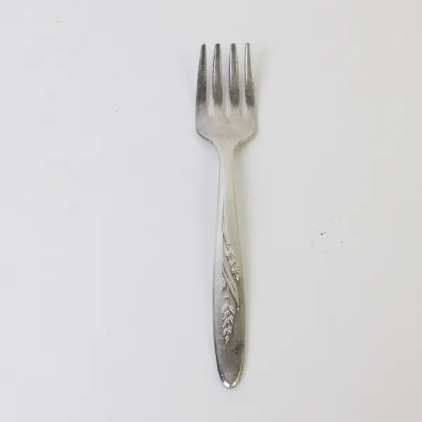 Community Silver Song of Autumn Pattern (Silverplate) Flatware Baby Fork 4.75"