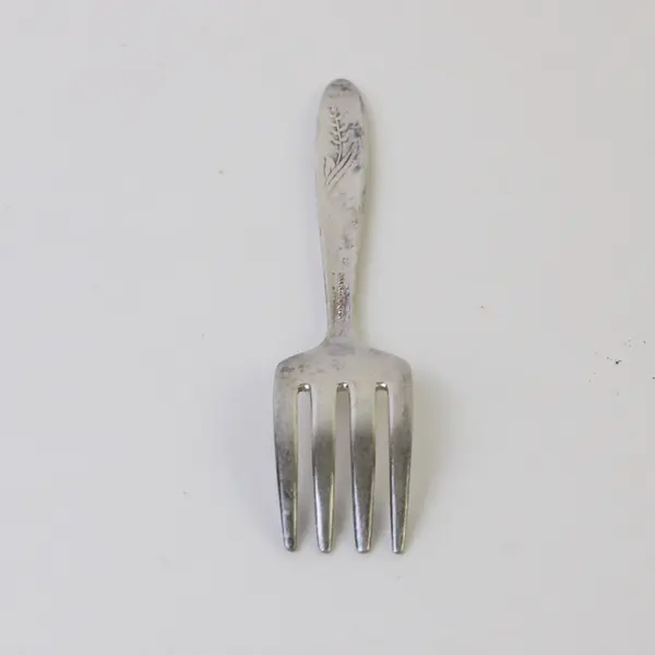 Community Silver Song of Autumn Pattern (Silverplate) Flatware Baby Fork 4.75"