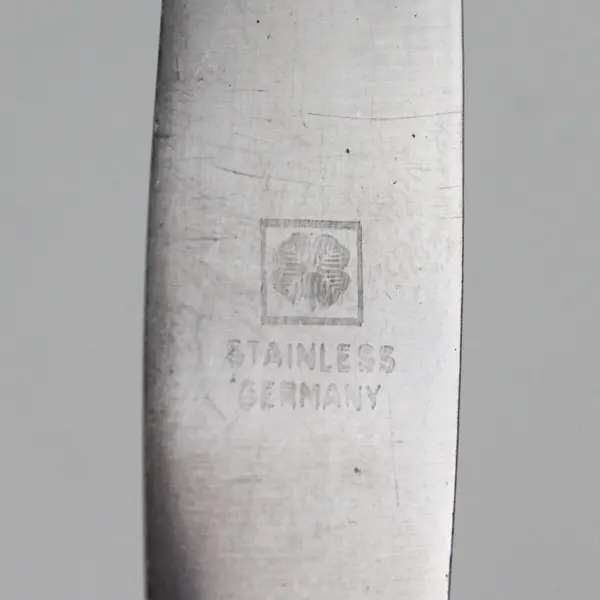 Vintage WMF Germany Child's Knife Stainless Steel Engraved Handle 7" Rare HTF 
