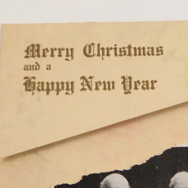 Lot Of 5 Brother W.W. Van Orsdel Montana Circuit Rider Christmas Cards 1916-1920