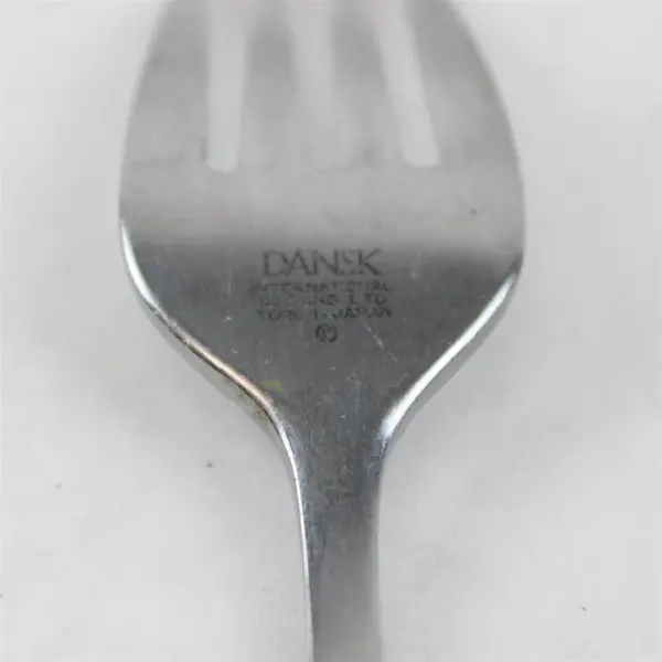 Lot Of 7 Dansk Pearl (Stainless) Pattern Flatware 5 Dinner Forks 2 Salad Forks