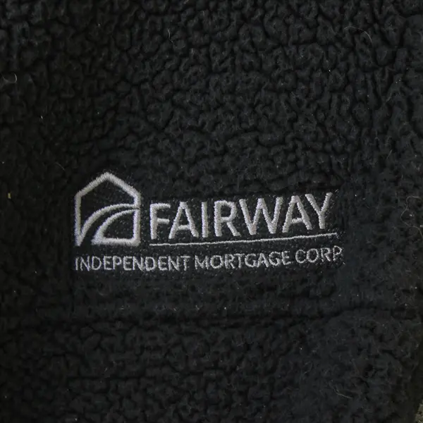 Columbia Fairway Embroidered Black Sherpa Zip-Up Jacket Women's Medium