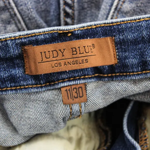 Judy Blue Women's 11/30 (30x28) Medium Wash High Rise Slim Fit Denim Jeans 