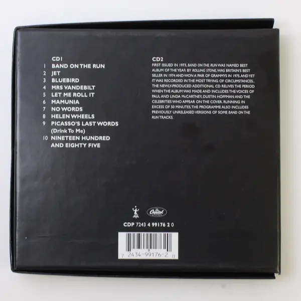 Paul McCartney/Band on the Run CD 25th Anniversary UK Ed. w/booklet 1999