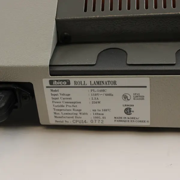 Ibico PL-1401C Pouch Laminator - Compact Tested Office Laminator