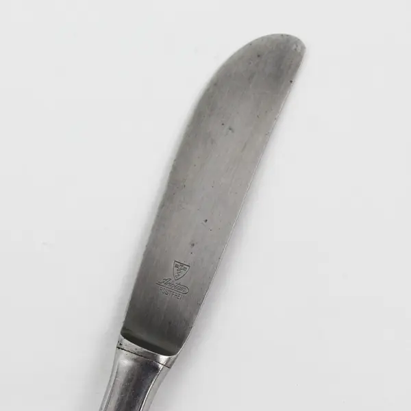 Single Vintage Arotan Unknown Rare HTF Pattern SS Youth Knife Engraved Dwarf 7"