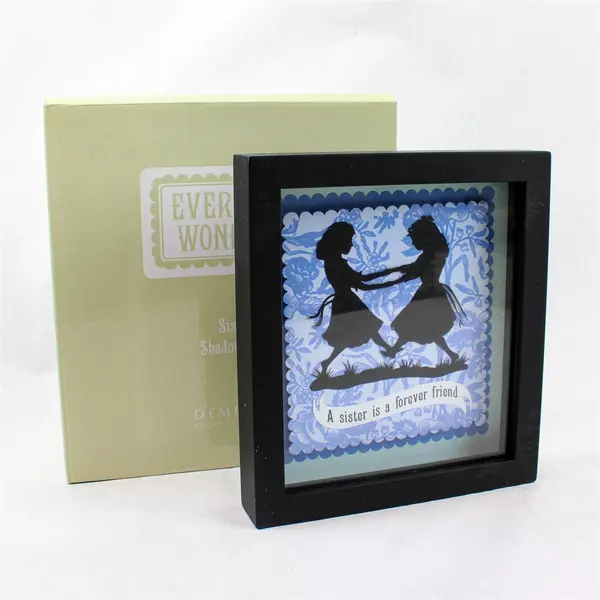 Demdaco Everyday Wonders Sister Shadow Box 14203 - New