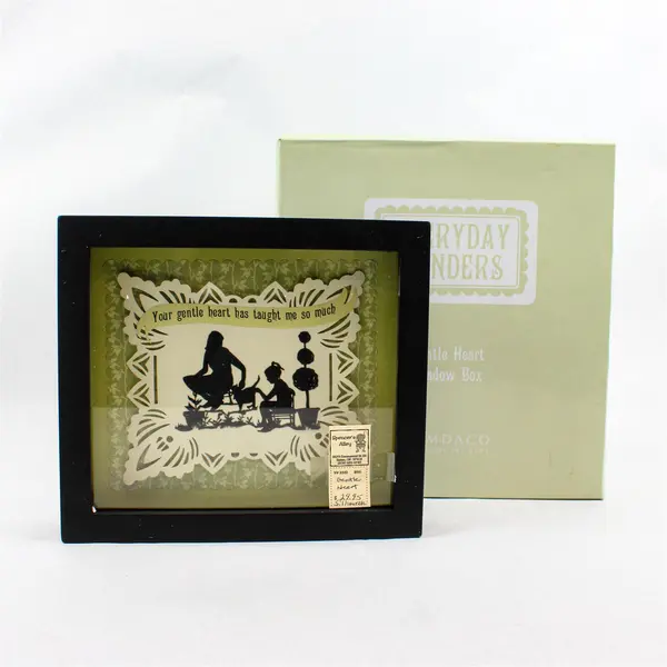 Demdaco Everyday Wonders Gentle Heart Shadow Box 14201 Collectible