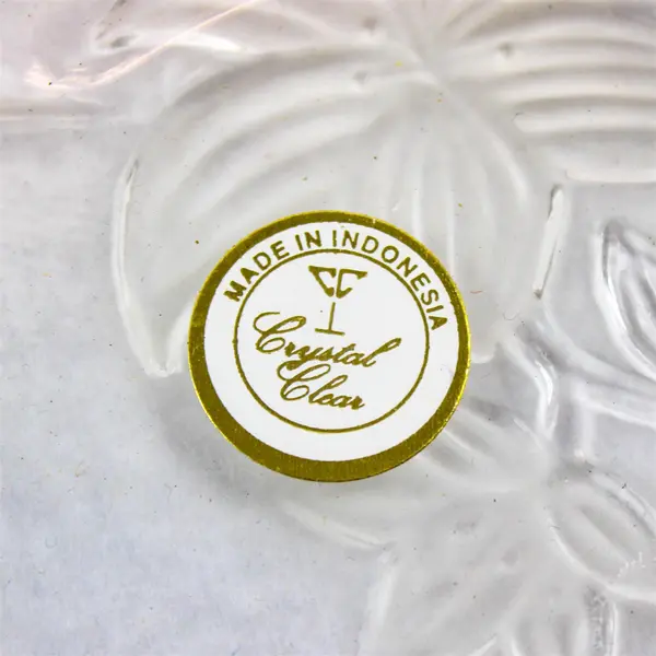 Crystal Clear Studios Paradise Garden Heart Glass Candy Dish Birds Flowers New