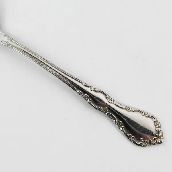 Lot of 6 Oneida Silver Mansion Hall Pattern SS Oval Soup Spoons 6.75" Long Good