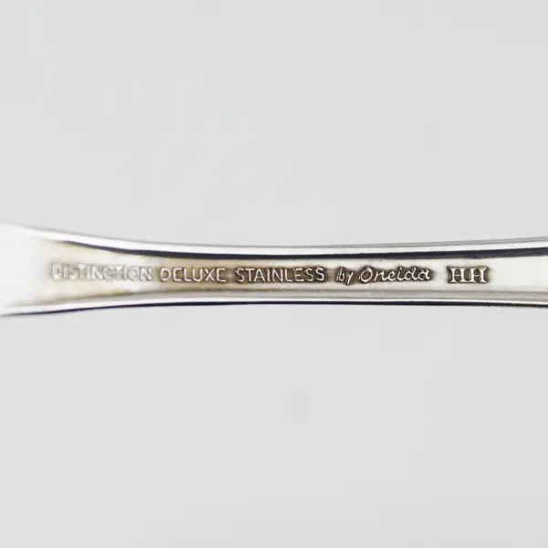Lot of 6 Oneida Silver Mansion Hall Pattern SS Oval Soup Spoons 6.75" Long Good