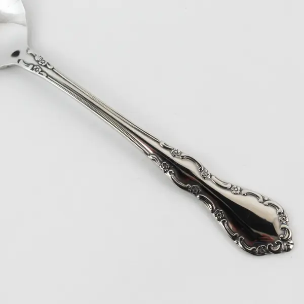 Lot of 5 Oneida Silver Mansion Hall Pattern SS Oval Soup Spoons 6.75" Very Good