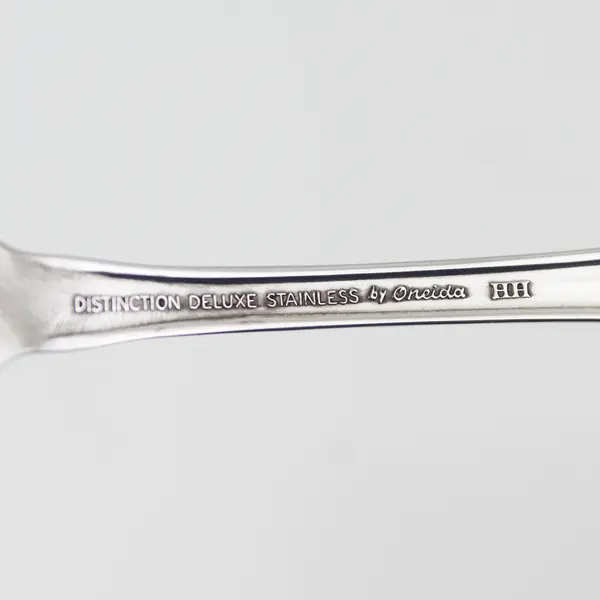Lot of 5 Oneida Silver Mansion Hall Pattern SS Oval Soup Spoons 6.75" Very Good