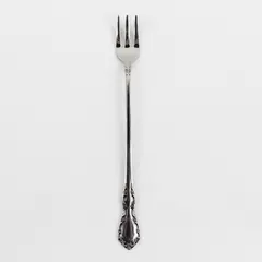 Oneida Silver Mansion Hall Pattern Stainless Cocktail/Seafood Fork 6" Good