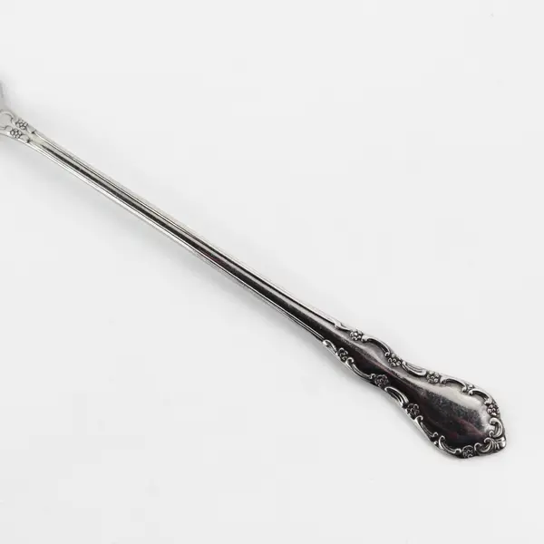 Oneida Silver Mansion Hall Pattern Stainless Cocktail/Seafood Fork 6" Good