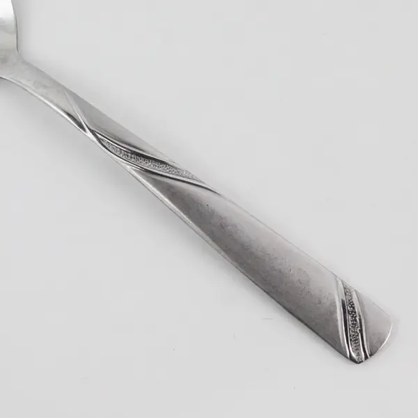 Lot of 5 Cambridge Silver Tabitha Sand Pattern SS Teaspoons 6.75" Rare Item Good