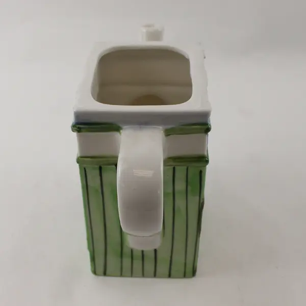 Luggage Shop Travel Porcelain Collectible Teapot 6.5"