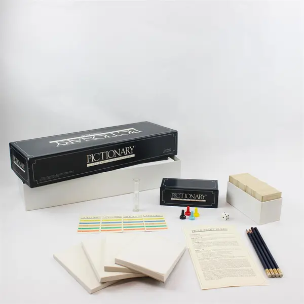 Vintage 1985 Pictionary The Game Of Quick Draw, First Edition