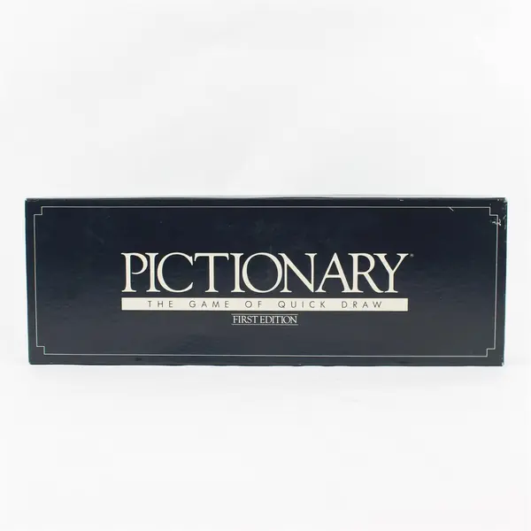 Vintage 1985 Pictionary The Game Of Quick Draw, First Edition