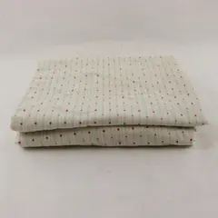 Set of 2 Pillowcases Lines & Colored Stars Standard Size 