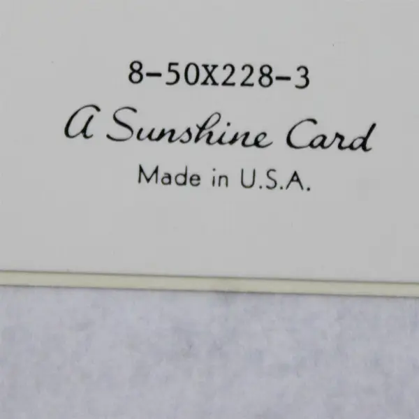 Set of 8 Vintage Sunshine Woodland Animals Birthday Greeting Cards UNUSED