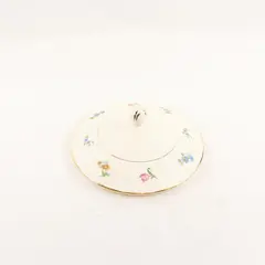 Pope Gosser Pinafore (Gold Trim) Pattern  Round Covered Vegetable Lid Only 7.5"