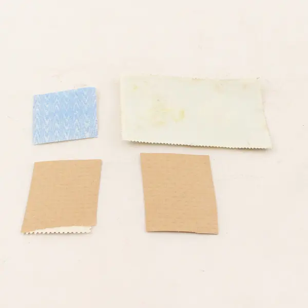 Lot Of 4 Bahrain Mixed Commemorative Stamps Used Cut Square 1980s