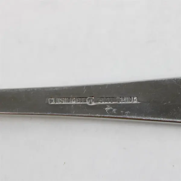 Lot Of 5 Cuisinart Flatware CUI28 (Stainless) Pattern Dinner Forks 8.25" Long
