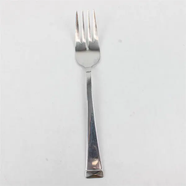 Lot Of 6 Cuisinart Flatware CUI28 (Stainless) Pattern Salad Forks 7.25" Long